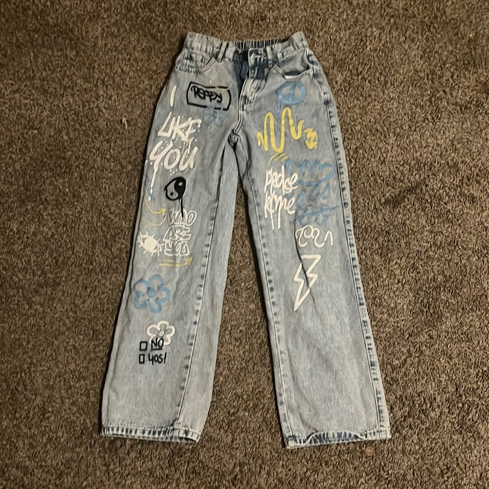 jeans ; DIY